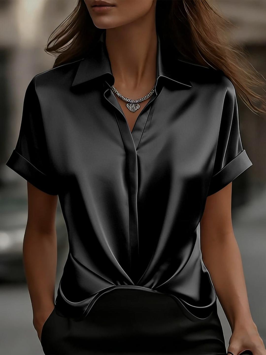 Raso stile- camicetta da donna