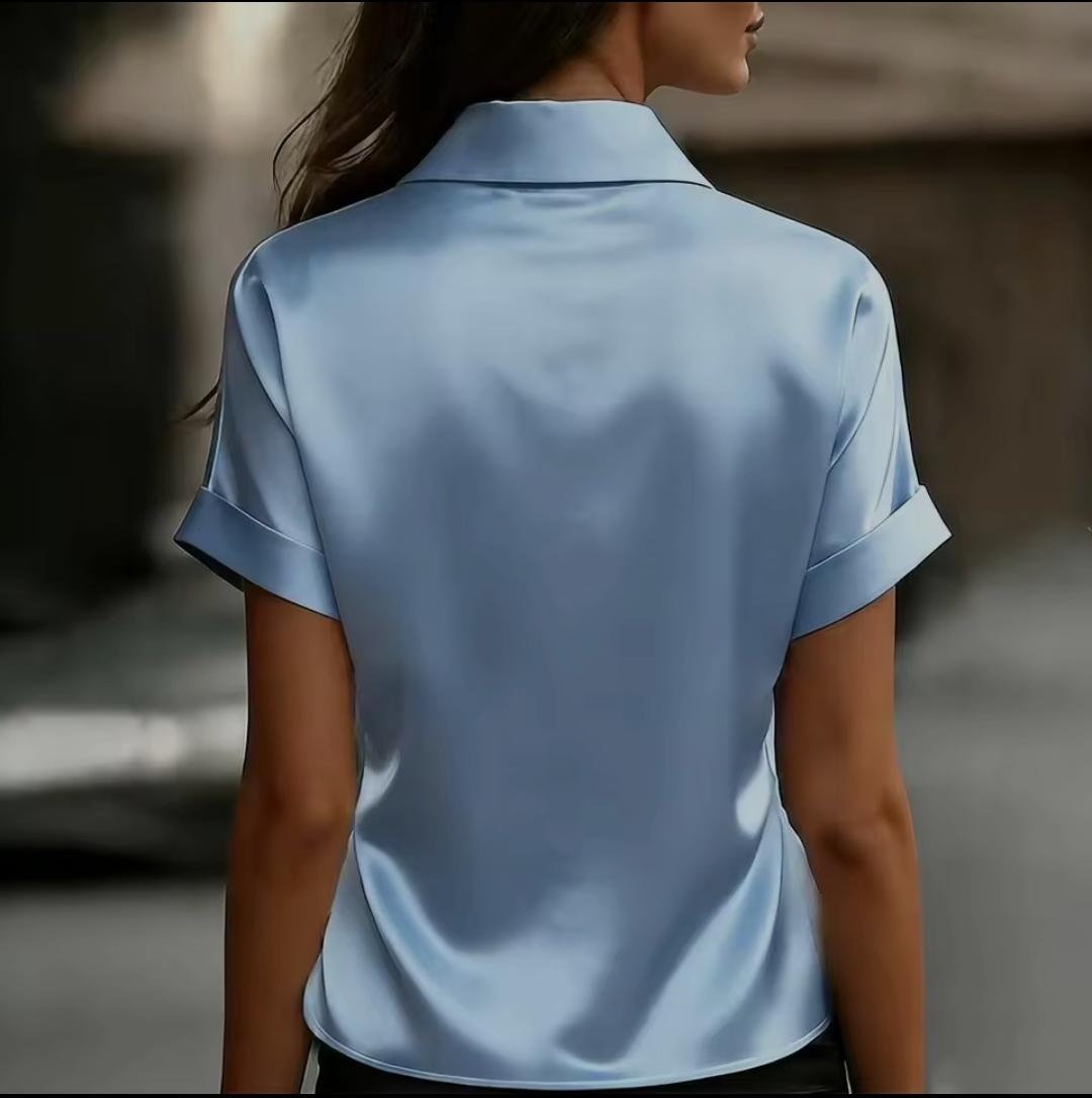 Raso stile- camicetta da donna