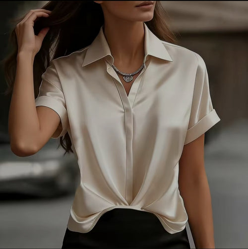 Raso stile- camicetta da donna